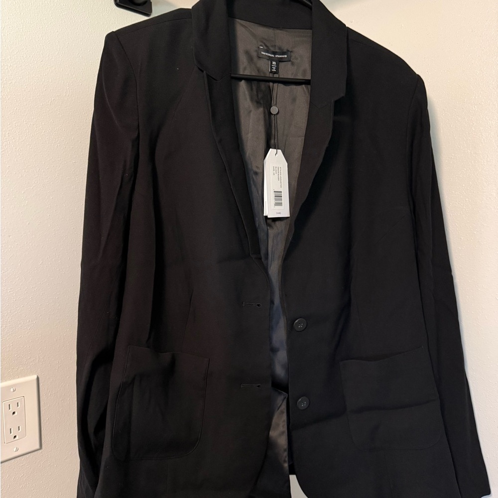 Universal Standard Black Women's Megan Blazer -